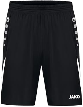 JAKO Damen Sporthose Challenge, Schwarz/Weiß, 38-40