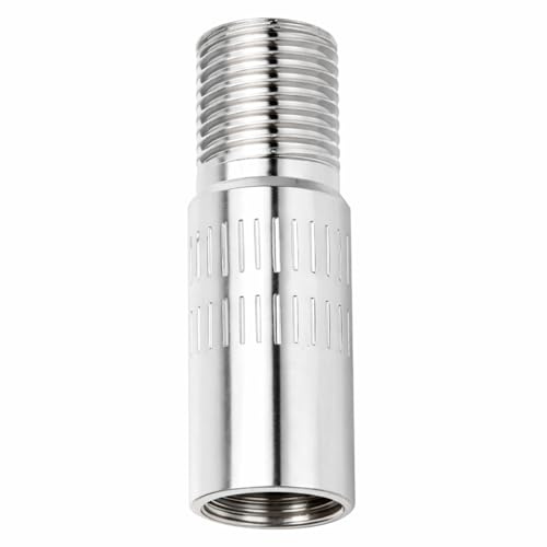 Alomejor Scooter Valve Extension Adapter 9mm Extend Inflatable Air Nozzle for M365/Pro Scooter Front Wheel Motor Inflatable Air Valve (25mm)