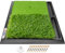 JAYA 25 x 17 Golf Hitting Mat with Ball Tray, Heavy Rubber Base, Fairway & Rough Turf Golf Training Mat, Golf Tees and Rubber Tee Holder Included, Portable Golf Practice Mat for Indoor and Outdoor