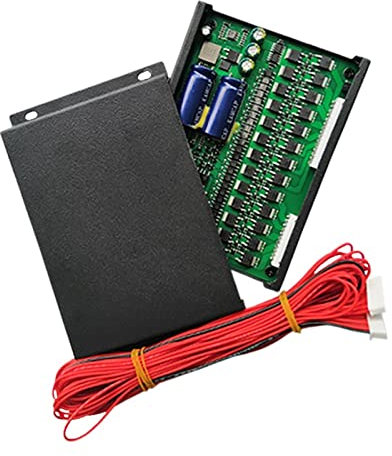 HengYun art Equalizzatore della Batteria Bilanciatore 4S 5S 6S 8S 10S 12S 13S 14S 16S 20S 21S 24S 1A 2A Equalizzatore equalizzazione Attiva (Color : 2s-24s 1A Balancer, Current : Li-Ion LFP4)