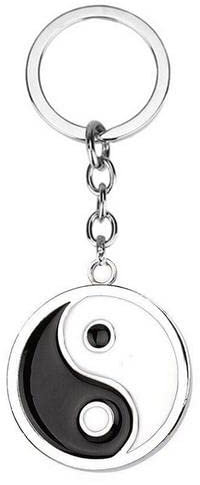 Yin Yang Geschenke Schlüsselanhänger für Männer Frauen Weihnachten Geburtstag Geschenk für Enkel Tochter Yin und Yang Schlüsselanhänger für Paar beste Freunde Beziehung Freundschaft Geschenk