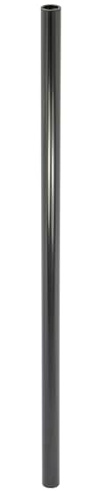 WAGNER Möbelbein/Tischbein/Möbelfuß/Systemrohr TENO - Ø 30 x 823 mm, individuell mit TENO System und QuickClick kombinierbar, Stahl pulverbeschichtet schwarz, Tragkraft 50 kg - 12108201