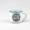 udc Kontiki- Taza espresso y su posavasos de loza personalizada - Emilie
