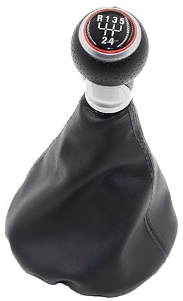 Auto Schaltknauf 5 Geschwindigkeit Für VW Für Fox 2005 Auto Schalthebel Schaltknauf Getriebe Schaltknauf Boot Griff Schalthebel knopf Car Schaltknauf Knauf (Farbe : D)