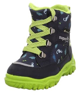 Superfit Jungen Baby Jungen Husky1 Baby Jungen Warm Gefütterte Gore-tex Blau/Orange 8030Schneestiefel