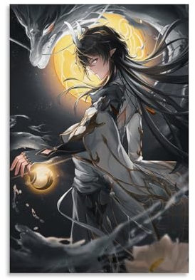 FBBINKA Game Honkai Star Rail Imbibitor Lunae Wohnzimmer-Dekor, moderne ästhetische Wandkunst, Poster, Geschenk für Freunde, ungerahmt, 20 x 30 cm