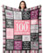 Yesbird 100 Geburtstag Frauen, 100 Geburtstag Deko, 100. Geburtstag Frauen, Geschenke zum 100 Geburtstag Frau, Geschenk 100. Geburtstag Frau Decke 150x130CM