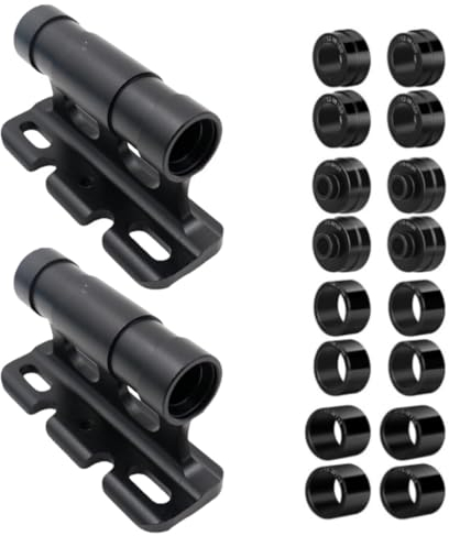 HOUSON Lot de 2 supports de fourche de vélo, à dégagement rapide, support de toit de vélo de voiture, bloc de vélo, fourche de roue avant, clip fixe pour vélo et vélo