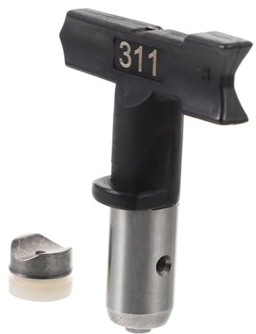 Homoyoyo Seal Nozzle Spray Gun Paint Sprayer Nozzle Airbrush Tips Reversible Sprayer Tips Spray for Airless Paint