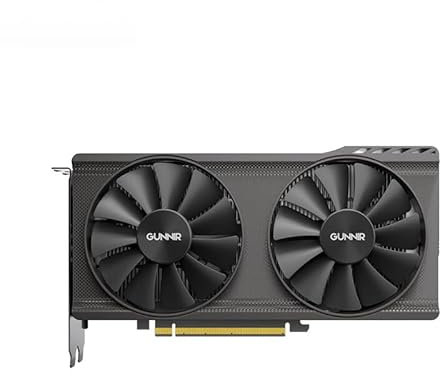 WEELIAO GUNNIR Intel Arc A380 Scheda grafica indice,Scheda video 2000 Mhz,6GB 96-bit GDDR6,PCIE4.0,1 HDMI,3 DP,2 ventole,TBP 75W