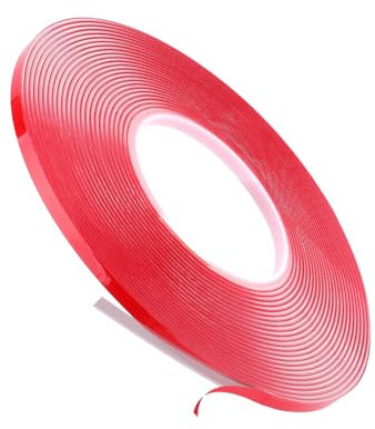 10 M Labbro di Tenuta Piastra di Base in Vetro, 6 mm x 2 mm Nastro Sigillante in Silicone, Nastro Sigillante in Silicone Trasparente, Guarnizioni di Tenuta in Vetro Autoadesive, per Stufa