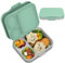 VITONIS Edelstahl Brotdose Lunchbox Kinder, 1000ml Bento Lunch Box mit 3 Fächern Auslaufsicher, Spülmaschinenfest, Perfekte Portionskontrolle für Kinder & Erwachsene gesunde Mahlzeiten (Grün)