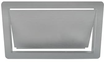 Trappe à Déchets Encastrable en acier inoxydable 350 mm × 200 mm encastrable | Idéal pour cafés, restaurants, bureaux et magasins