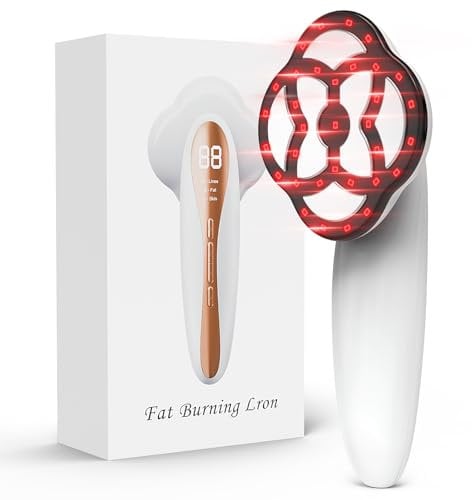 Cellulite Massagegerät, Lipödem Massagegerät, 15 Einstellbare Stufen Anti Cellulite Massagegerät Cellulite Gerät, 3 Arbeitsmodi und Heizung für Taille, Arme, Taille, Gesäß, Beine