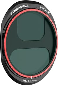 Freewell Split ND8PL/ND4PL Filter for DJI Mavic 4 Pro – 2 and 3 Stop | Exposure Control & Polarizer for Balanced Shots in Bright Lighting