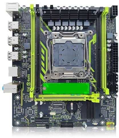 Carte mère de Jeu Fit for ZSUS X99-8D4 avec processeur LGA2011-3 Xeon E5 2650 V4 DDR4 16 go (1 * 16 go) mémoire RAM 2133MHZ NVME M.2 SATA
