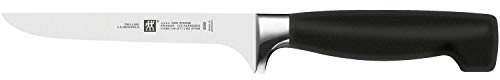 ZWILLING Vier Sterne Ausbeinmesser 14 cm, Rostfreier Spezialstahl, Ergonomischer Kunststoff-Griff, Schwarz [Made in Germany]