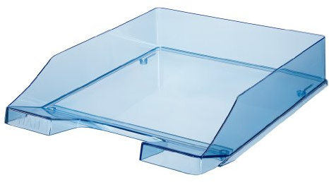 HAN Briefkorb C4, transparent blau/1026-X-26 255x348x65mm Kunststoff, 5 Stück