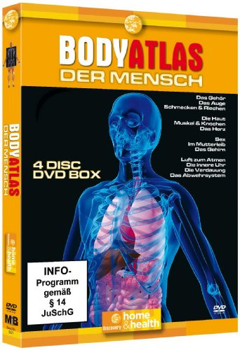 Bodyatlas - Der Mensch [4 DVDs]