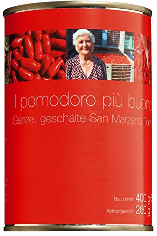 Sarno San Marzano Tomaten Vorteilspack 6 Dosen, ATG 6x260gr