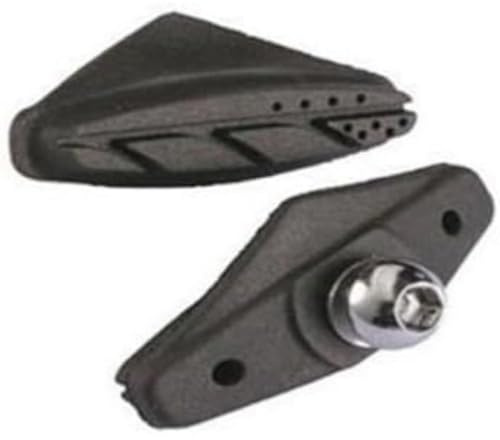Ashima One Piece Road Brake Shoe/Pad Black Ar66 105, (Workshop 50 Pack) Rim Brake Pads