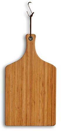 Zeller 25191 Schneide, Servierbrett medium Griff, Bamboo
