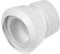 McAlpine MAC-4 MACFIT Offset WC Connector, White