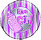 Unique 54413 It's A Girl Bottle Runder Folienballon, Pink, 18