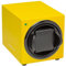 BARRINGTON Single Uhrenbeweger für Automatikuhren mit leisem japanischem Motor Einstellbare TPD 650-1950 | Netzbetrieb | Batterie-Backup - Electric Yellow Standardkissen