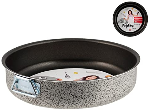 Home Salt N'Pepper Teglia Forno in Alluminio, Rivestimento Antiaderente, 20 cm