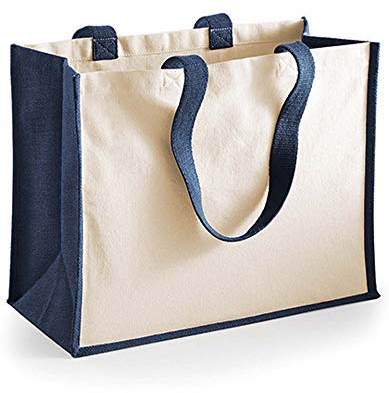 Westford Mill 422 Printers Shopper Tasche, Navy, Einheitsgröße