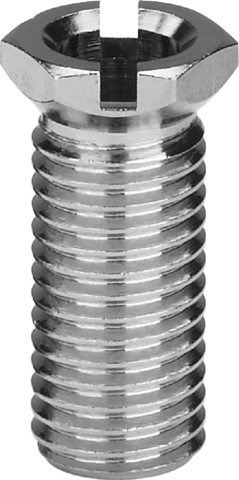 Viega Schraube 6162.45-593 in M12 x 1,5x28mm Messing vernickelt