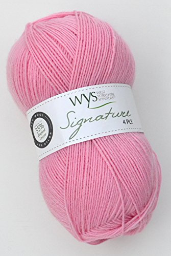 WYS Signature 4 ply Knitting Wool / Yarn 100g - Candyfloss 547