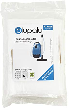 blupalu I Staubsaugerbeutel für Staubsauger Siemens VS06A111 I 10 Stück