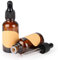 Stonylab Amber Glass Dropper Bottle 2 Pack, 30ml (1 oz), Brown Glass Bottle with Dropper, Inner Plug and Label for Essential Oils Aromatherapy Fragrances