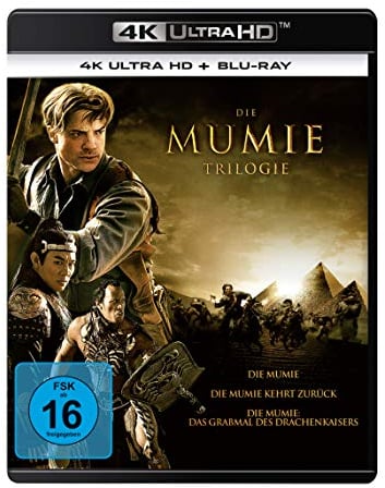 Die Mumie Trilogie (6 Discs) [4K Ultra HD] + [2 Blu-rays]