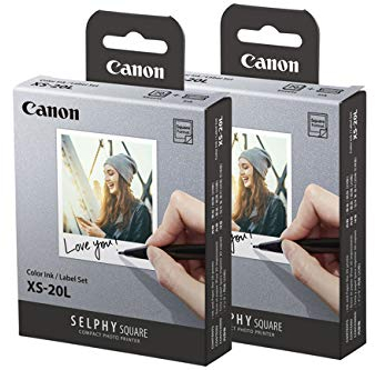 Canon XS-20L 2.7 x 2.7 Square Photo Paper for QX10 Printer - 40 Shots
