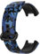 Cinturino per smartwatch sportivo per Xiaomi Redmi Watch 2/Watch 2 Lite stampato cinturino di ricambio, cinturino in silicone, Blu,