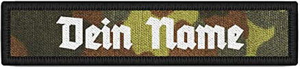 Copytec Patch Bundeswehr Namensschild Altdeutsche Schrift BW selbst gestalten#39387