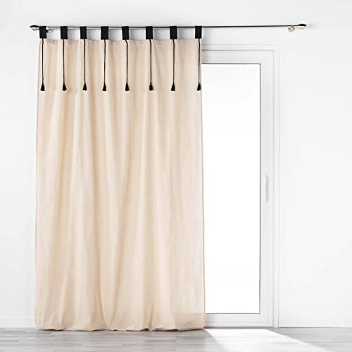 Douceur d'Intérieur, Schlaufenschal (140 x 240 cm) Naturfilin, Polycotton