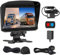 VSYSTO WiFi Rückfahrkamera, 7-Zoll-Monitor HD 1080P Vordere und Hintere Cam, LKW-Dash-Kamera für Sattelschlepper LKW Wohnmobil Auto, GPS, Infrarot-Nachtsicht-Cam, Sonnenblende (7 Zoll + Kameras *2)