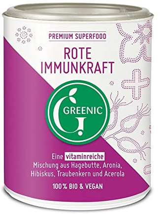 Greenic Superfood - Rote Immunkraft Trinkpulver, 130g