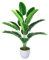 AIVORIUY Planta Artificial con Maceta Areca Palmera Grande Arbol Artificial Plastico Falso Hojas Interior Hogar Salon Dormitorio Balcón Oficina Moderno Decorativas (82cm Ave Verde del Paraíso)