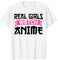 echte mädchen uhr anime südkorea T-Shirt