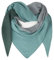 Gloop Damen XXL Strick Dreieck Schal Halstuch Baumwolle Musselin Schal ohne Kratze an Haut Made in Italy