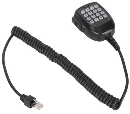 2 Way Radio Hand Mic Universal Walkie Talkie Handheld Speaker Microphone with Button