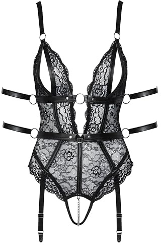 Cottelli Bondage Body, Schwarz, XL