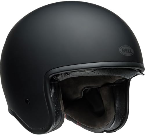 Bell TX-501 SOLID ECE Cascos, Adulto Unisex, Negro Mate, L