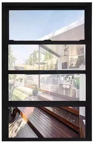 Finestre finestra scorrevoli Piccole finestre scorrevoli per capannoni, Quadrato Finestra per casa mobile per pollaio/ Garage/ lavanderia/ Officina, Su misura Verticale Finestra di ventilazione per ca