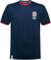 Official Mens England RFU Rugby Shirt - England Rose Leisure T-Shirt (UK, Alpha, XXL, Regular, Navy)